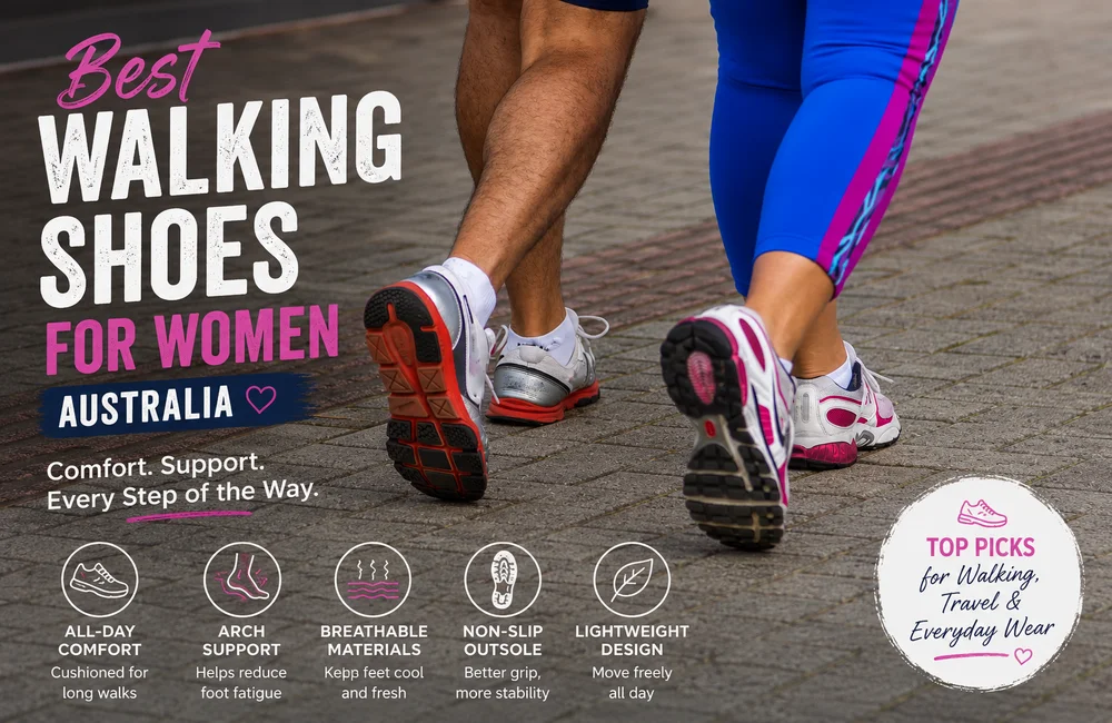 Best Walking Shoes for Women in Australia (2026)