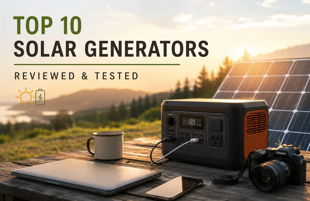 Top 10 Solar Generators 2026: Reviewed and Tested