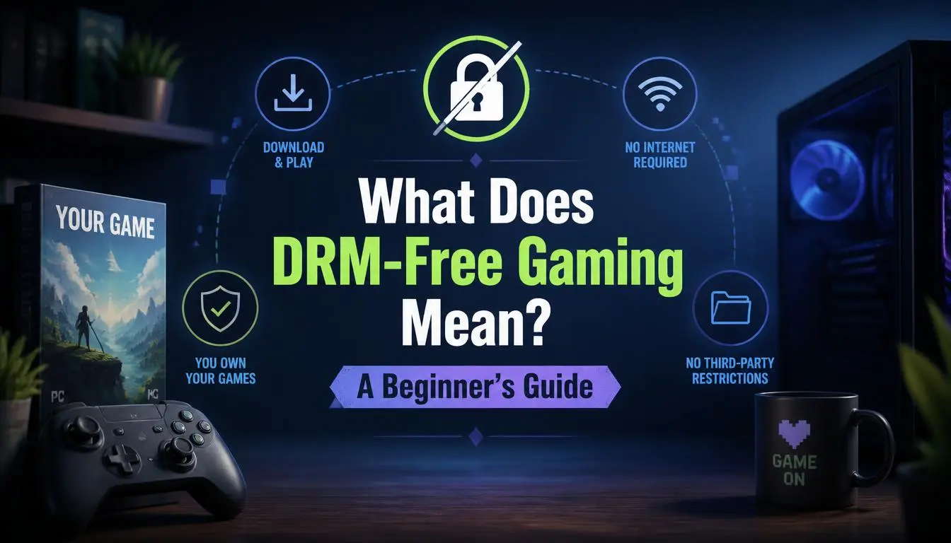 What Does DRM-Free Gaming Mean? A Beginner’s Guide