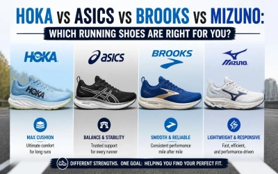 HOKA vs ASICS vs Brooks vs Mizuno: Which Running Shoes Are Right for You?