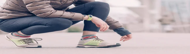 Running Shoes and Winter Gear